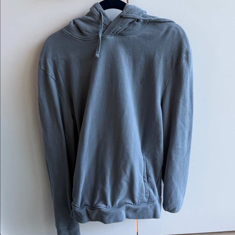 All Saints Blue Crewneck Sweater